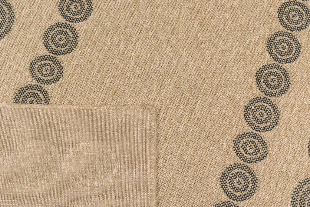 Nature - Tapis D'Intérieur/Extérieur - Polypropylène - Noir