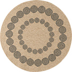 Nature - Tapis D'Intérieur/Extérieur - Polypropylène - Noir