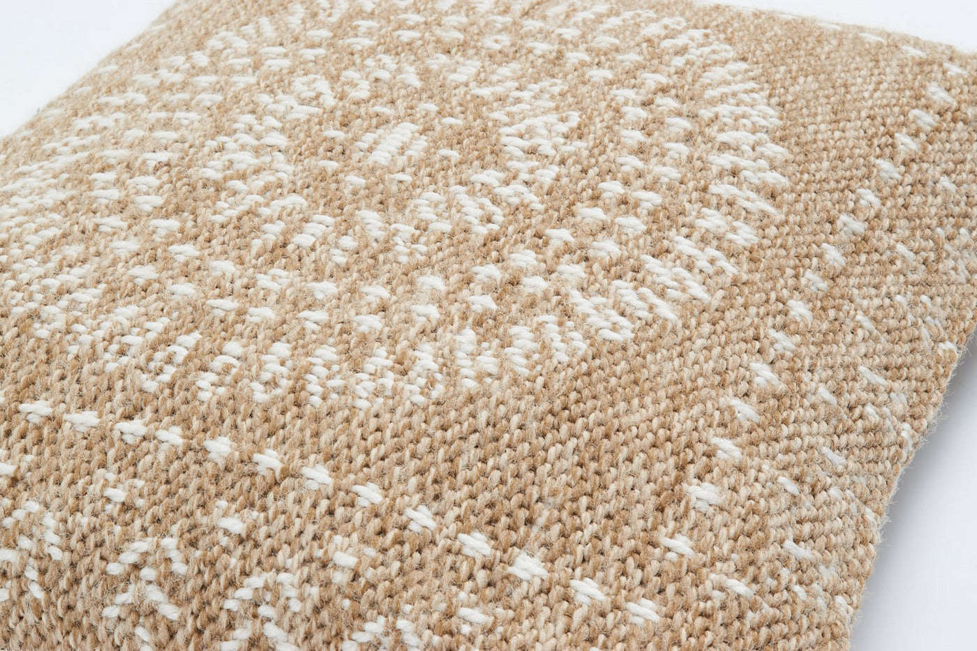 Nature - Housse De Coussin D'Intérieur/Extérieur - Polypropylène - Blanc