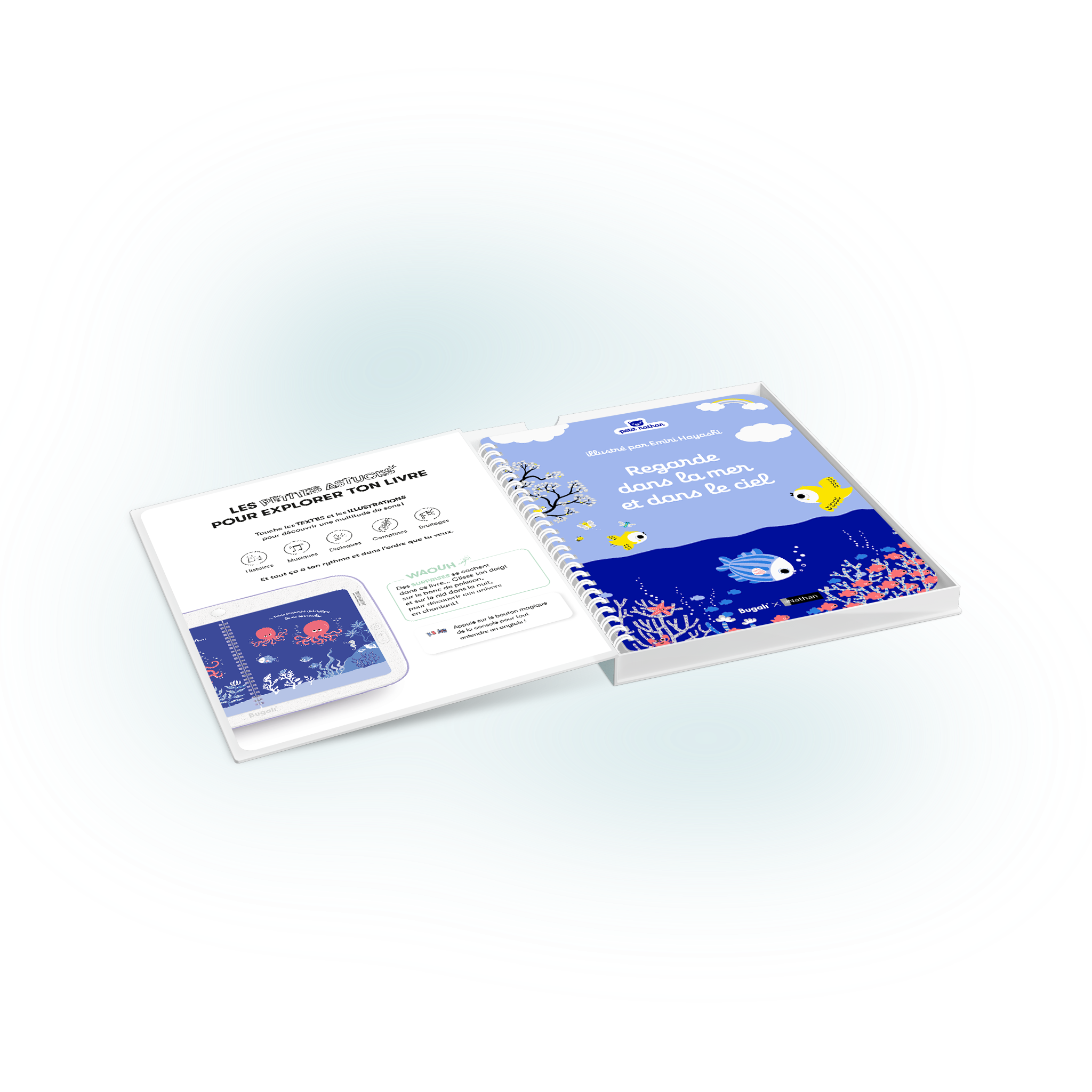 Livres - Livre - Regarde Dans La Mer Et Dans Le Ciel (3+)