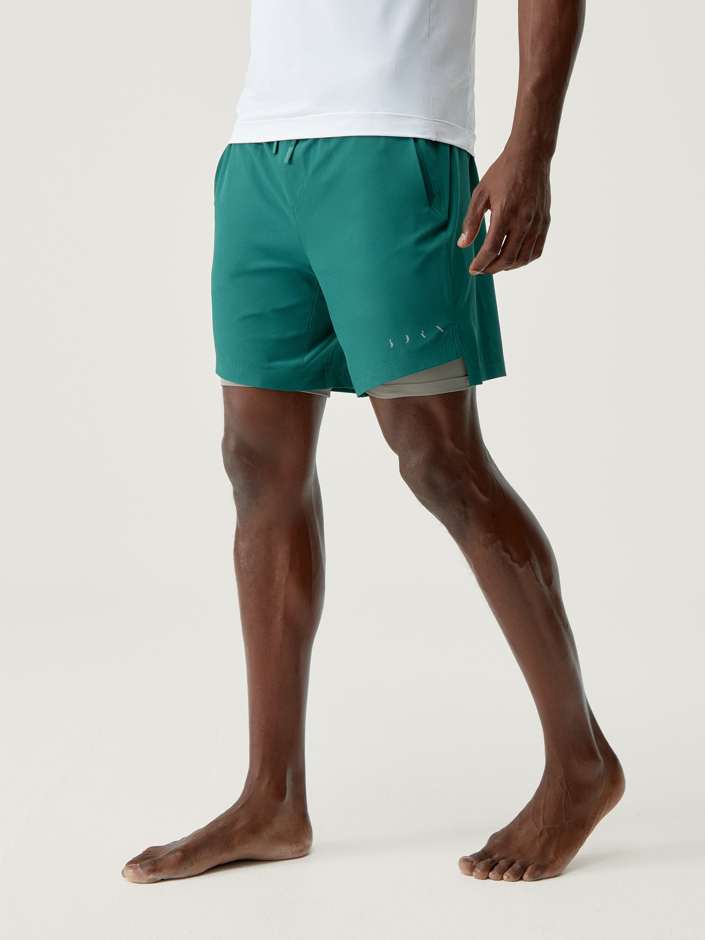 Short Natron - Basilic Vert/Roche - Homme