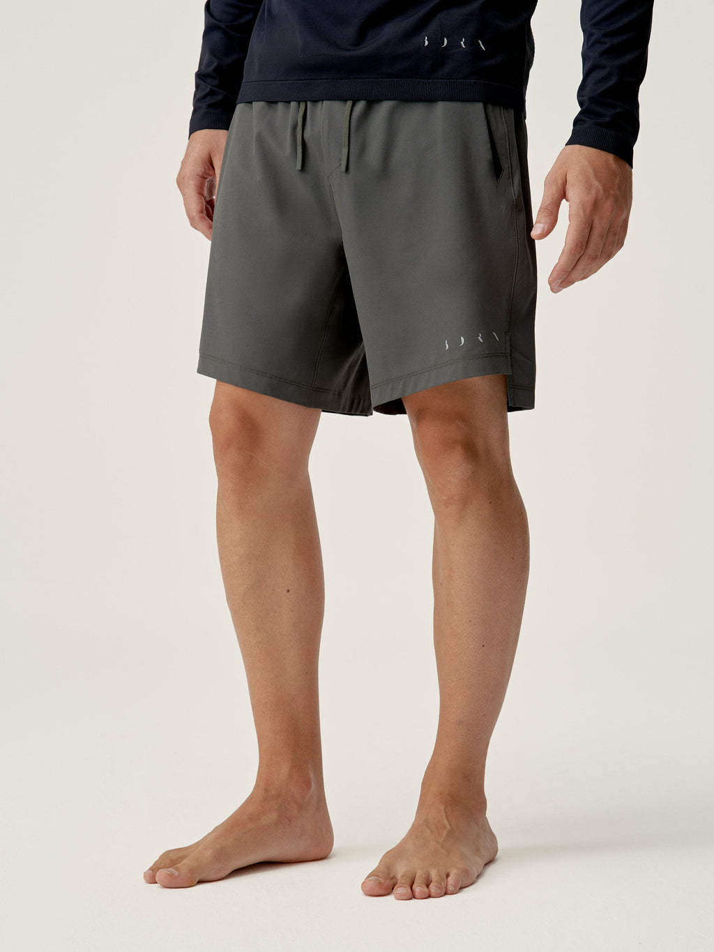Short Natron - Kaki Profond - Homme