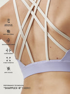 Brassière Navani - Tan/Lavande Brillant - Femme