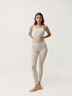 Legging Navani - Tan/Lavande Brillant - Femme
