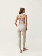 Legging Navani - Tan/Lavande Brillant - Femme