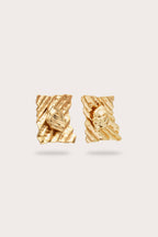 Boucles D'Oreilles Naydine - Brushed Brass