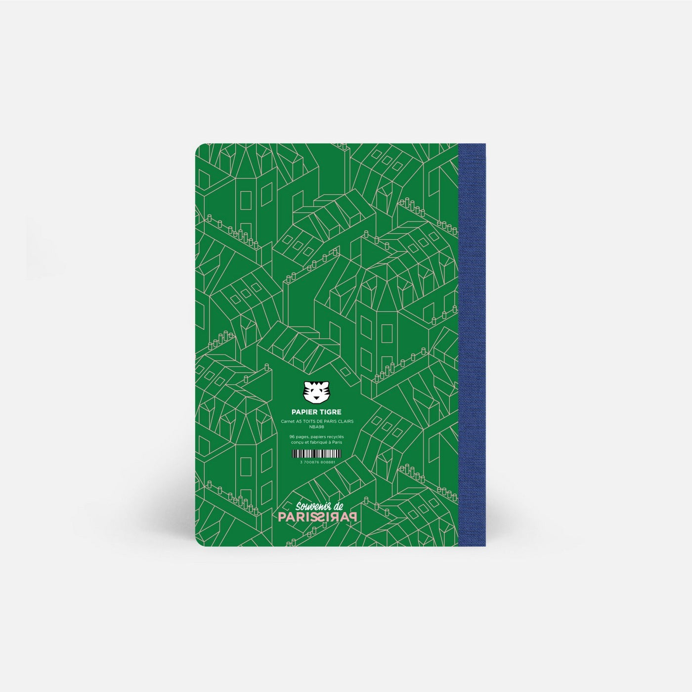 Carnet A5 - Toits De Paris Summer
