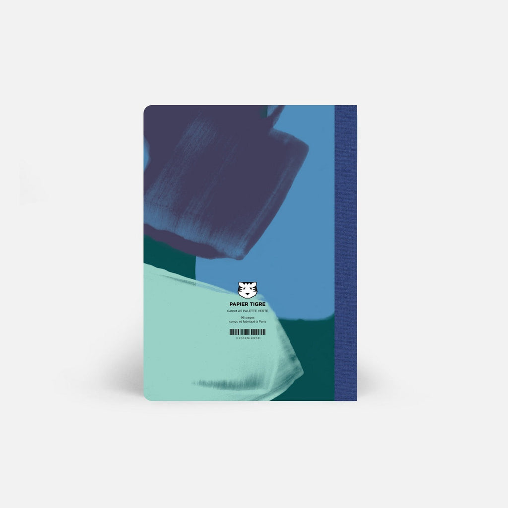 Carnet A5 - Palette Vert