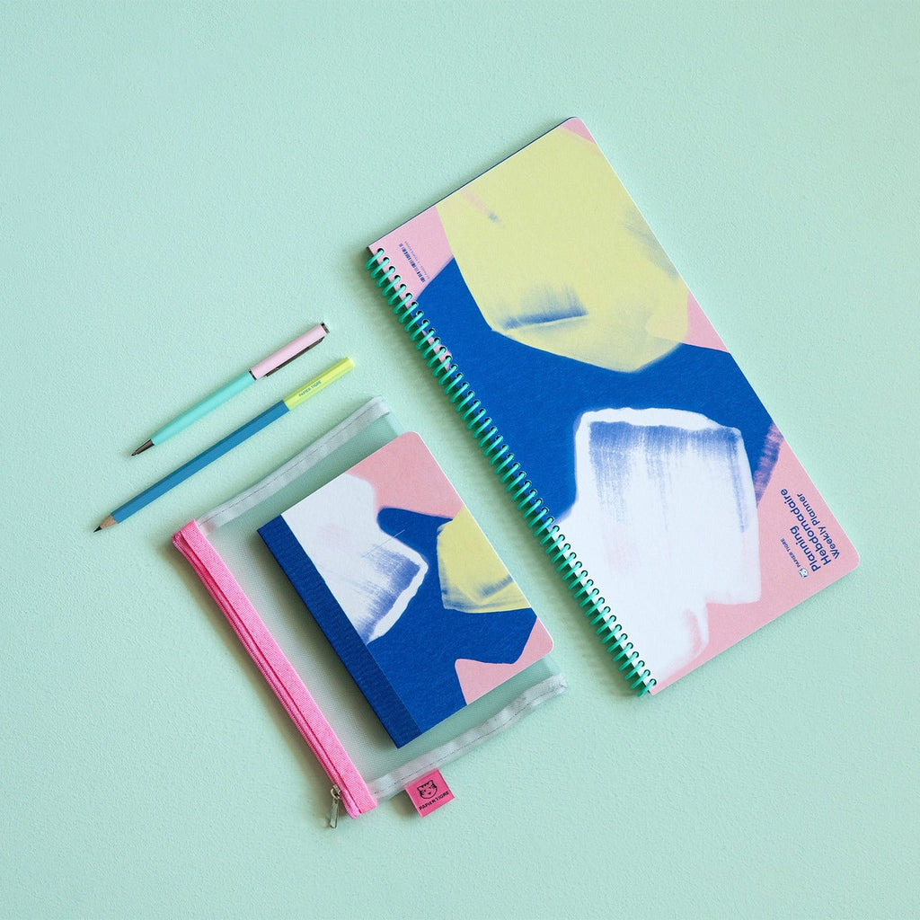 Carnet A6 - Palette Rose