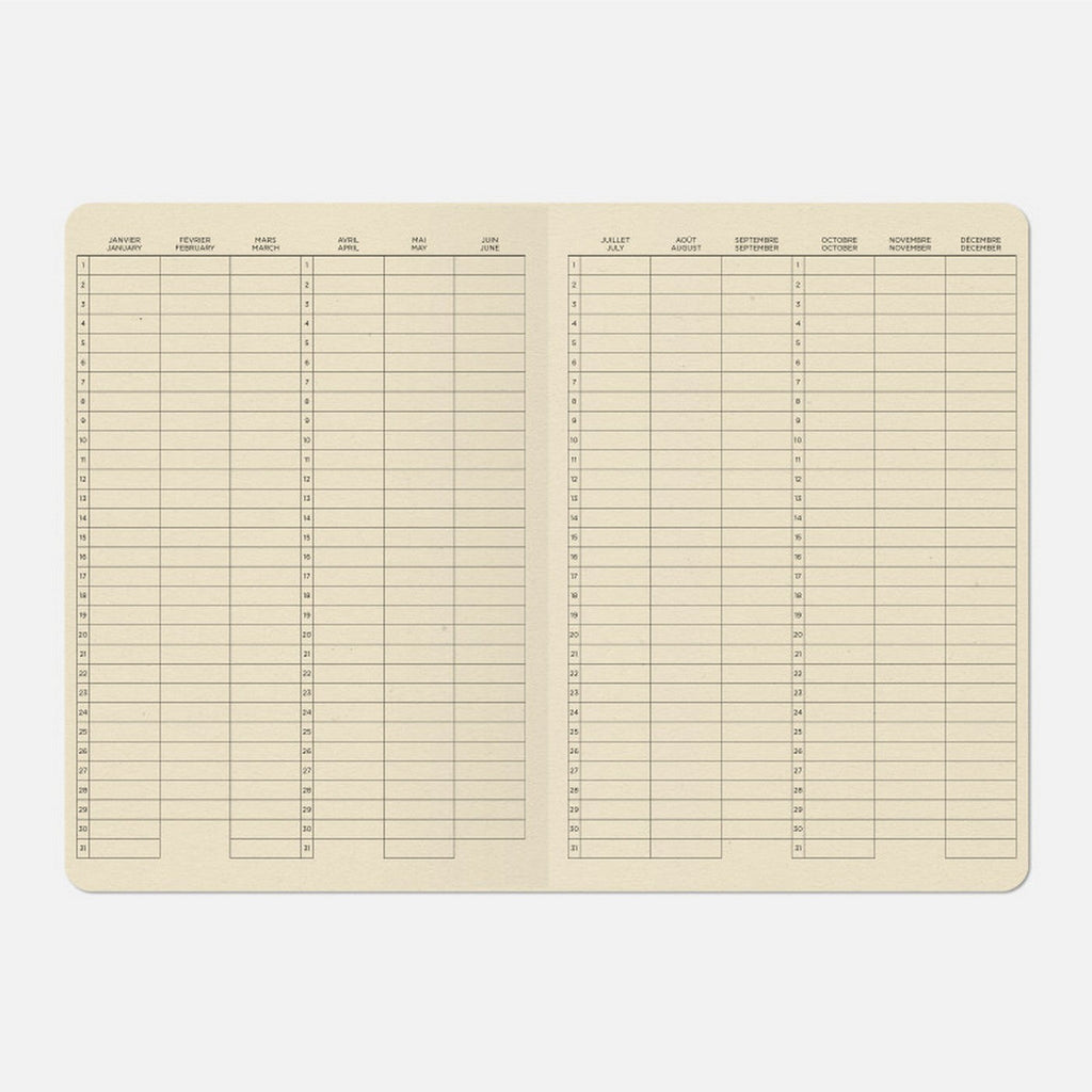 Carnet A6 - Palette Vert