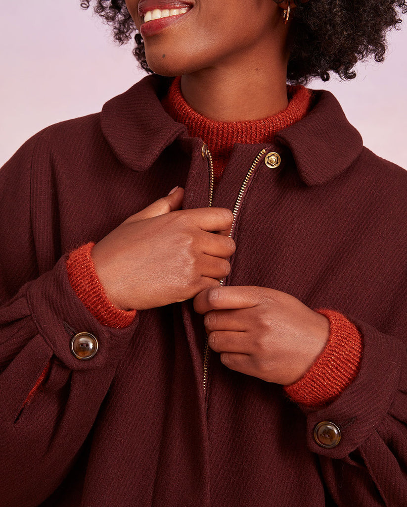 Manteau Neo - Prune