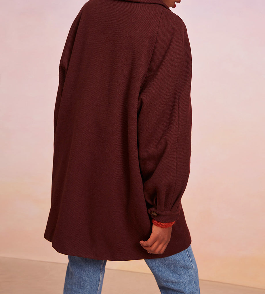 Manteau Neo - Prune