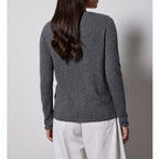 Notshy - Pull Col V Neva - Gris Chine Fonce