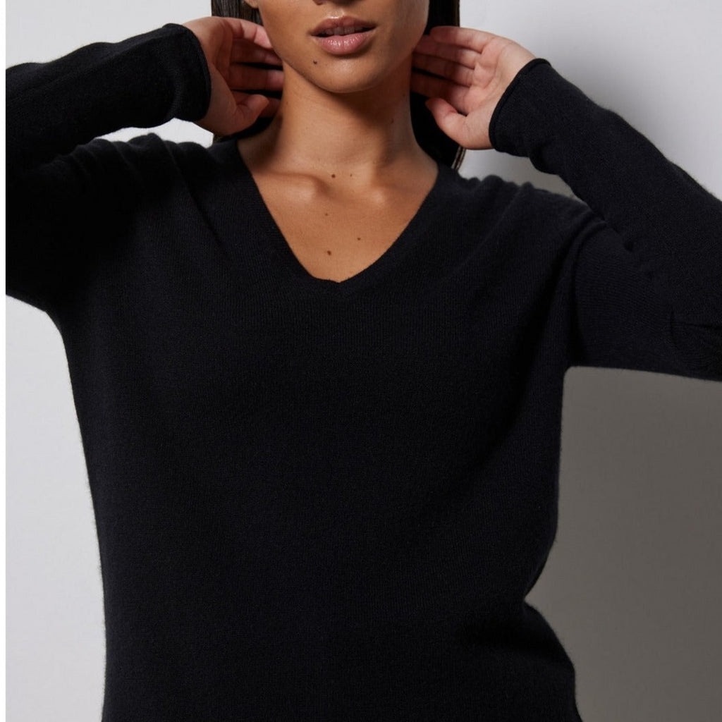 Notshy - Pull Col V Neva - Neva Noir