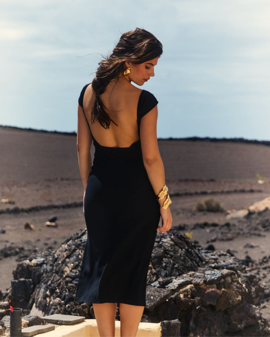 Robe Aliénor - Noir