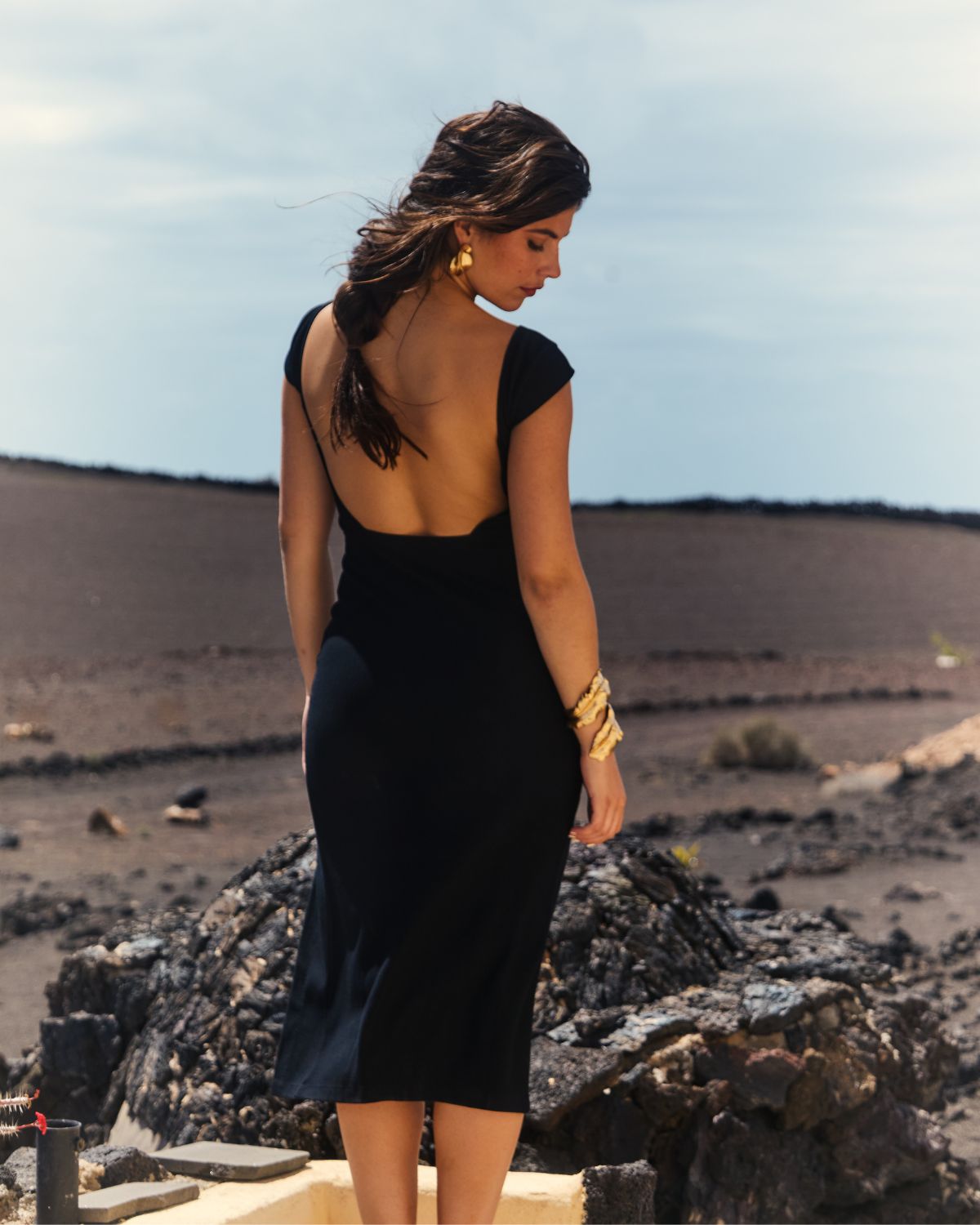 Robe Aliénor - Noir