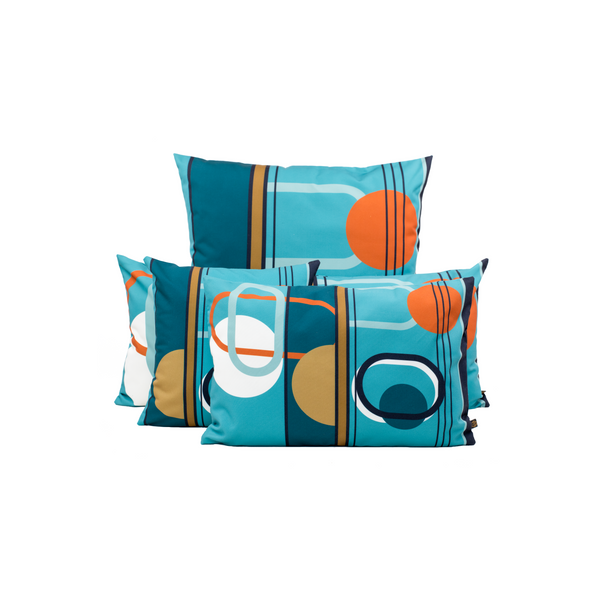 Housse De Coussin Nikki - Bleu
