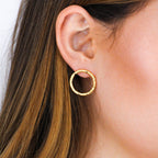 Nilaï - Boucles D'Oreilles Annie - Or
