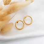 Nilaï - Boucles D'Oreilles Annie - Or