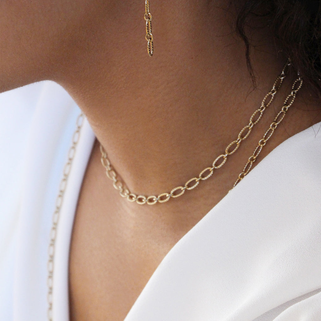 Nilaï - Collier Pure Torsadée - Or