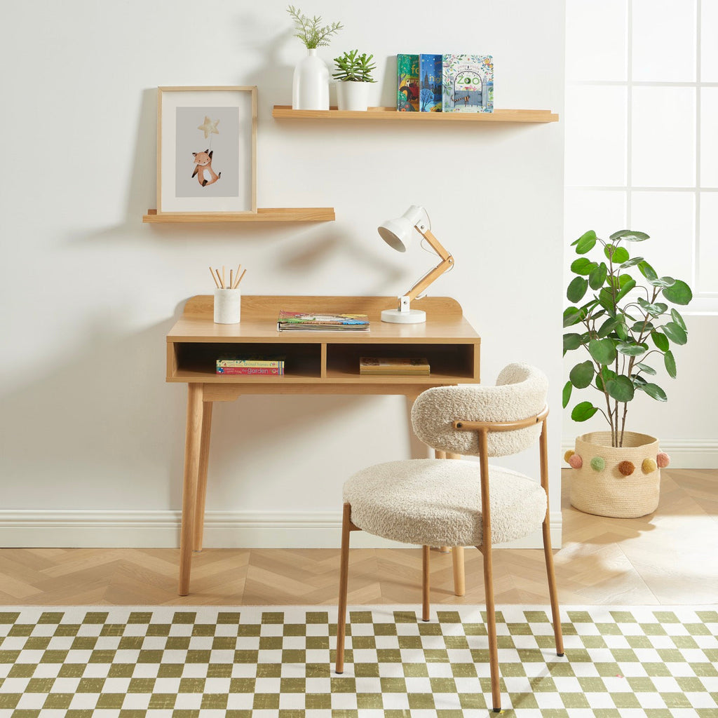 Nila - Bureau Enfant - Effet Chêne