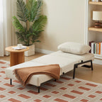 Nio - Fauteuil Convertible 1 Place - Tissu Beige