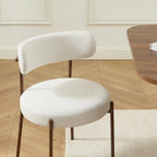 Noa - Lot De 2 Chaises - Tissu Beige