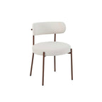 Noa - Lot De 2 Chaises - Tissu Beige
