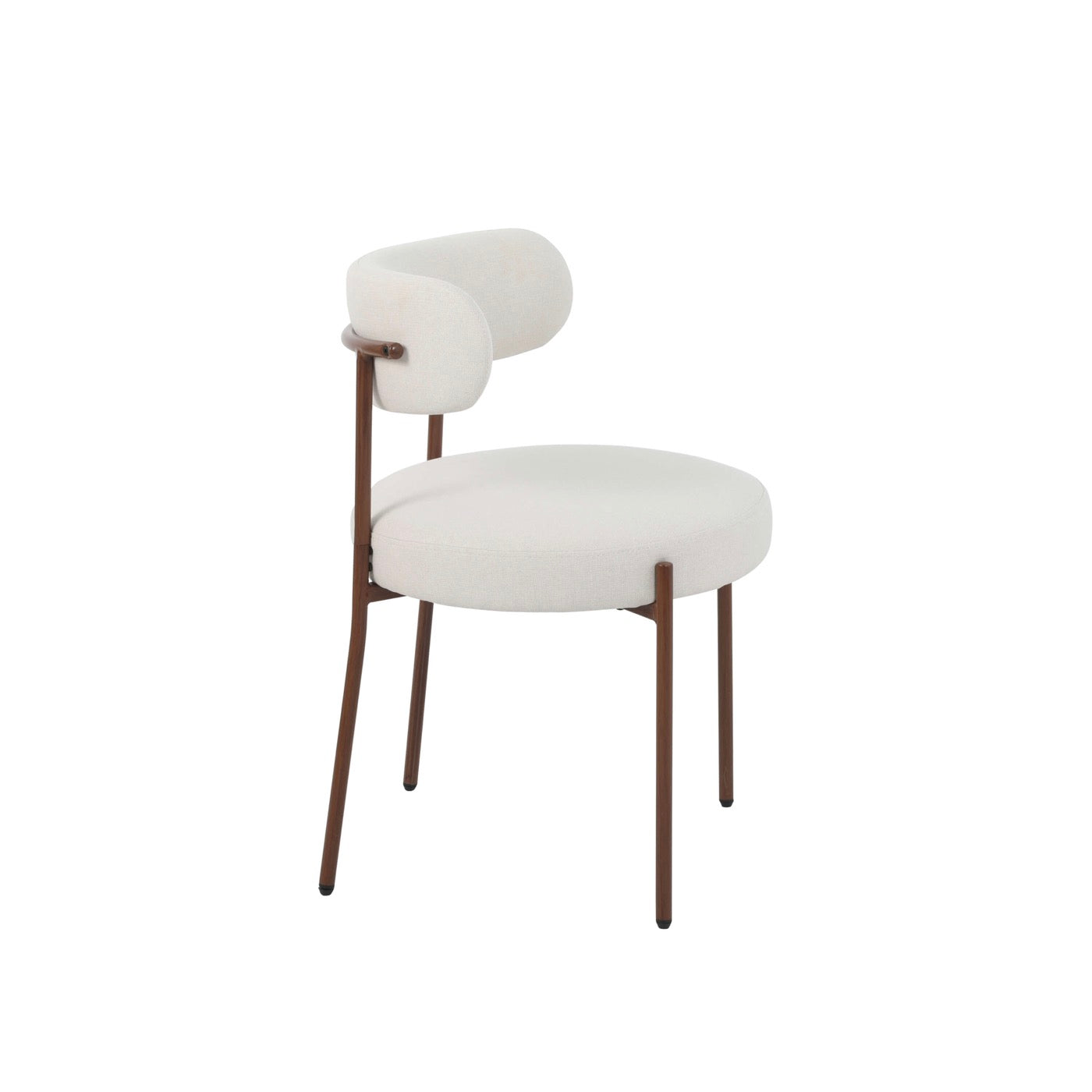 Noa - Lot De 2 Chaises - Tissu Beige