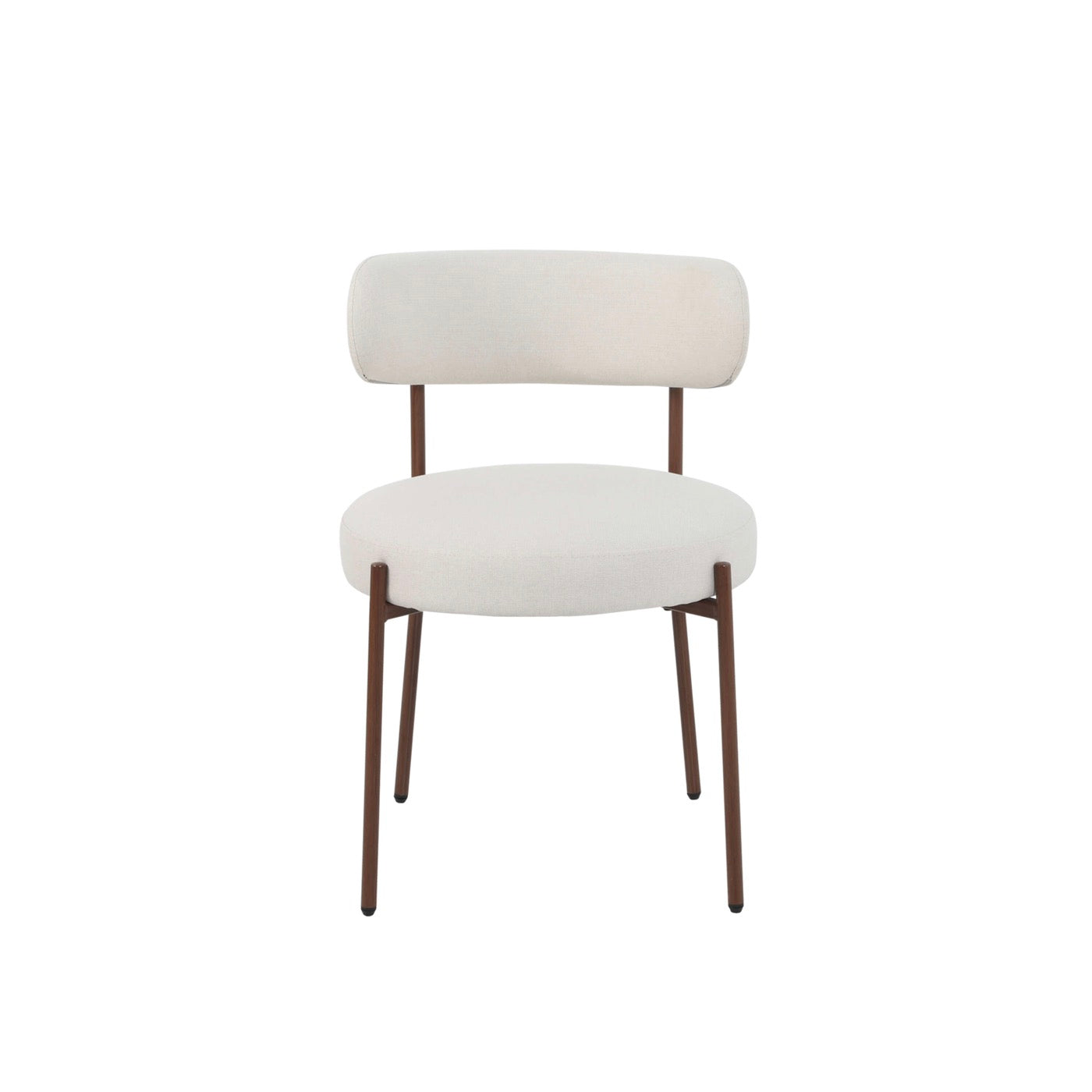 Noa - Lot De 2 Chaises - Tissu Beige
