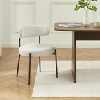 Noa - Lot De 2 Chaises - Tissu Beige