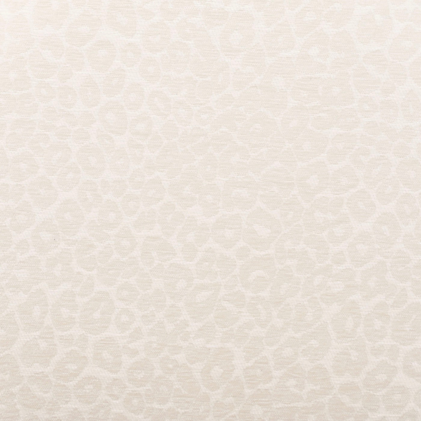 Noa - Lot De 2 Chaises - Tissu Léopard Écru
