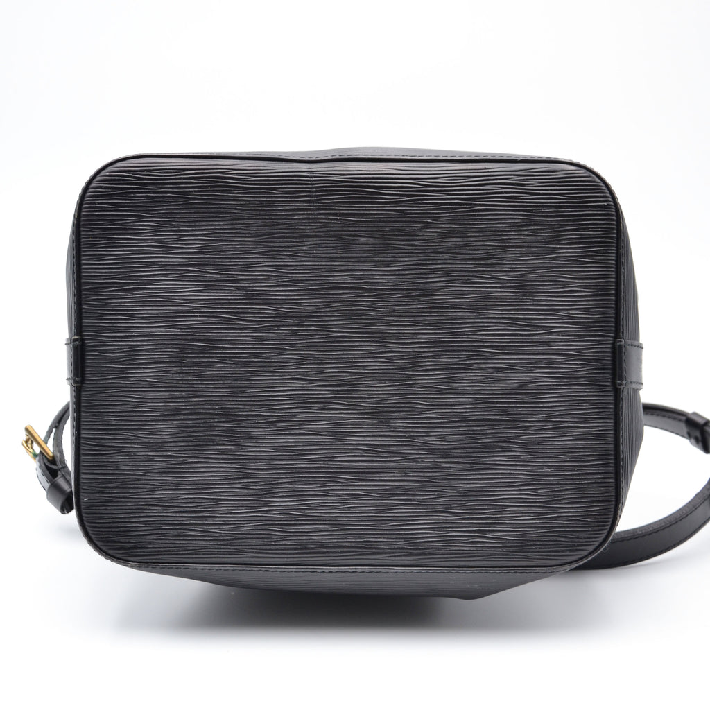 Noé Mm Cuir Épi Noir