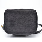 Noé Mm Cuir Épi Noir