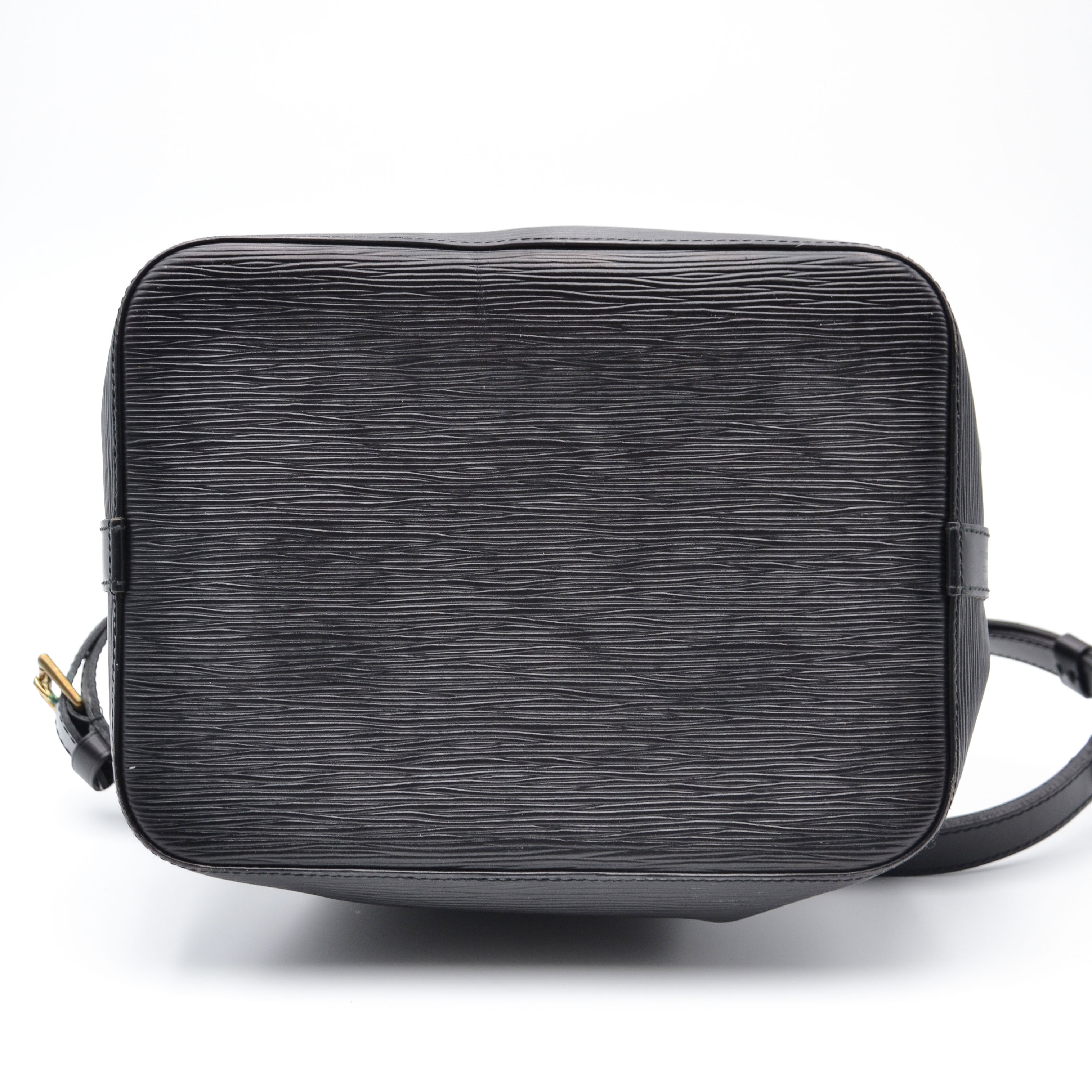 Noé Mm Cuir Épi Noir