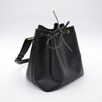 Noé Mm Cuir Épi Noir