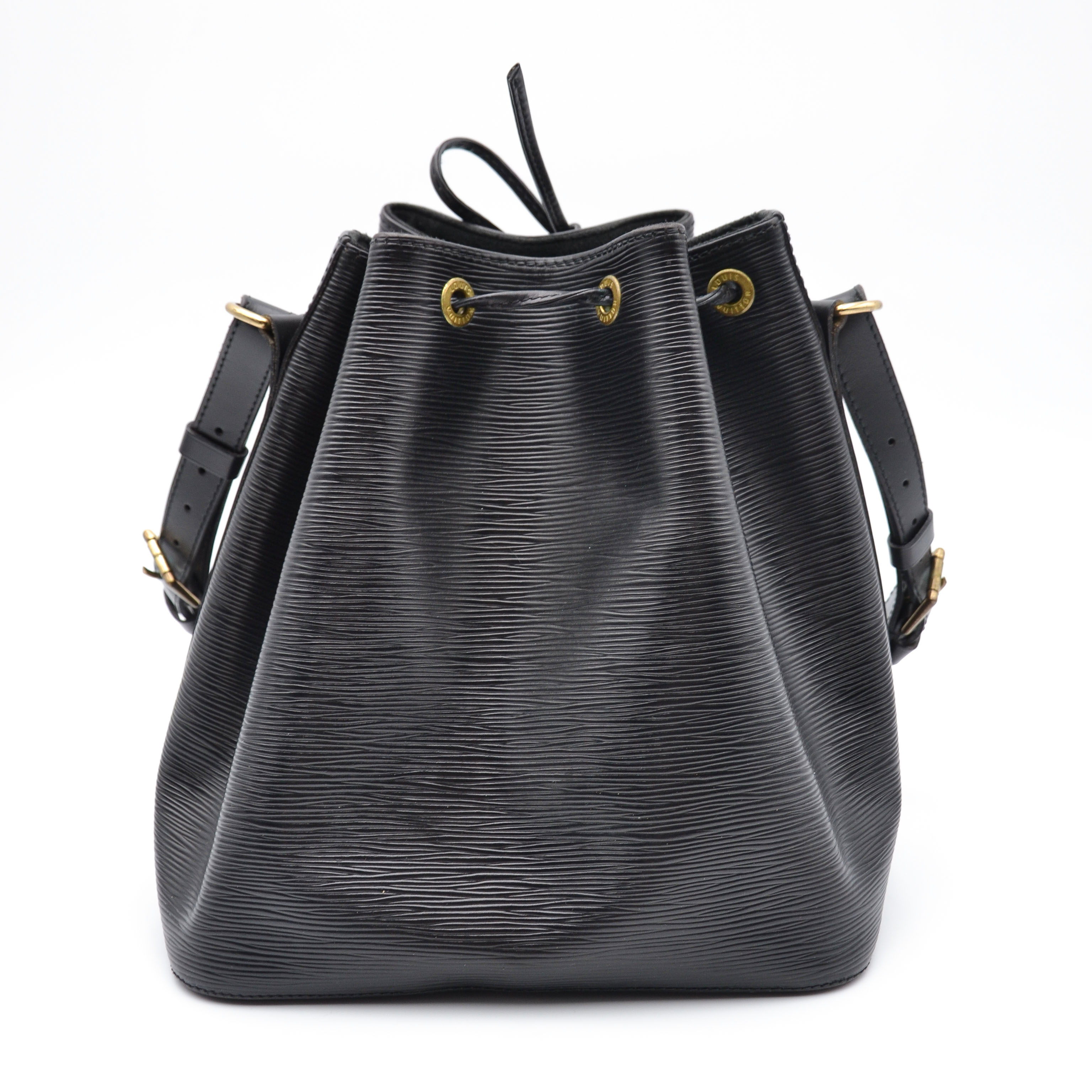 Noé Mm Cuir Épi Noir