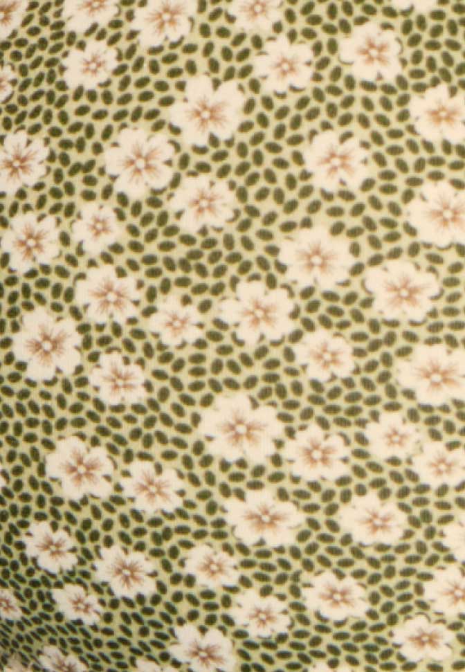 Bandeau Swim Blooming Green