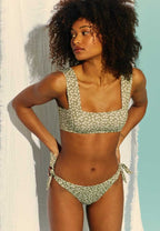 Bandeau Swim Blooming Green