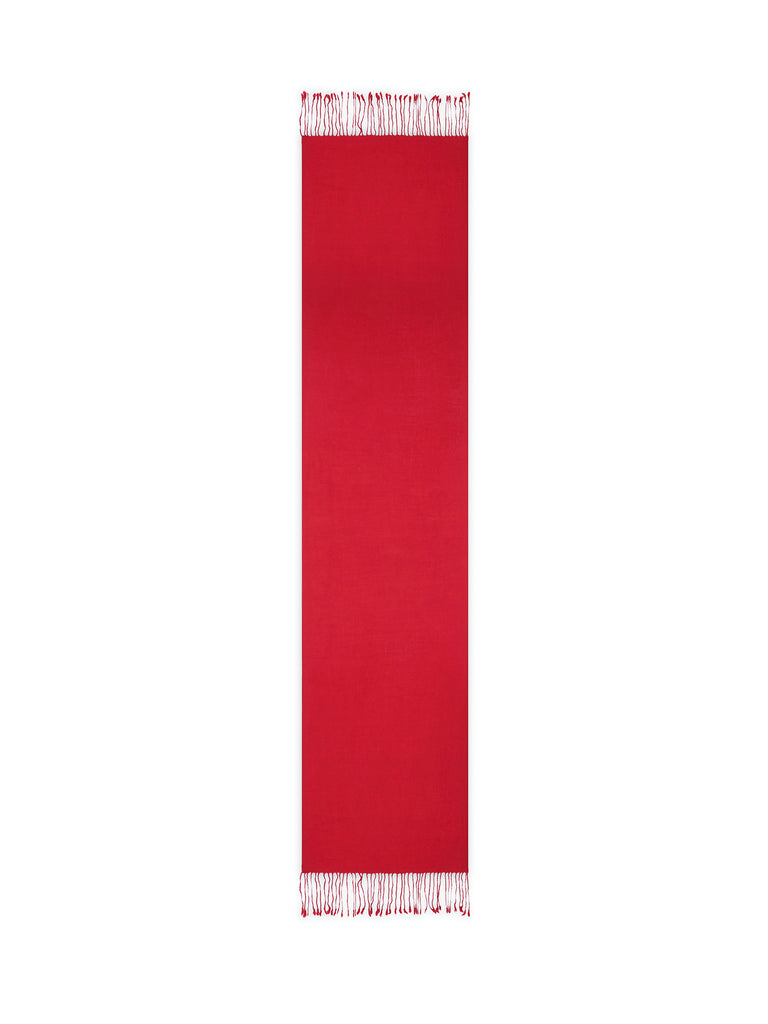 Authentic Cashmere - Echarpe Tissé Canela 170 X 35 Cm - Red - 100% Cachemire - Mixte