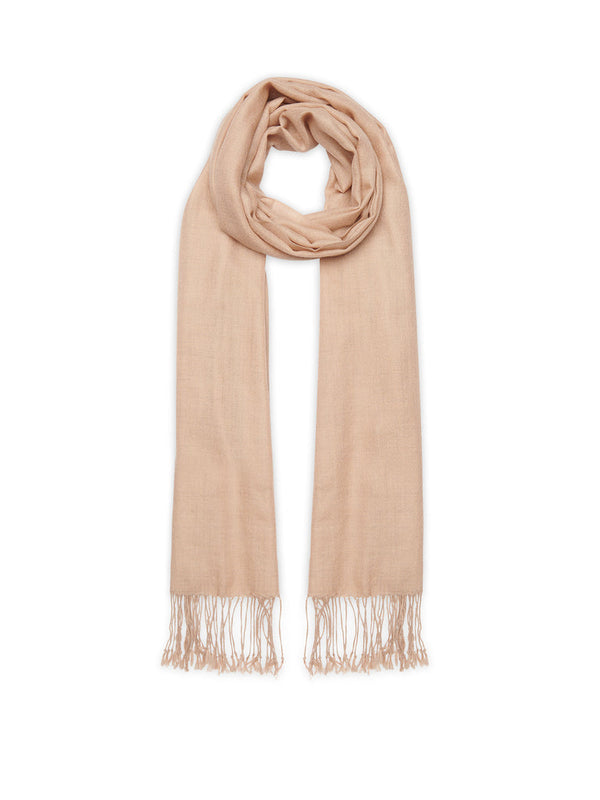 Authentic Cashmere - Etole Tissé Liviero 210 X 75 Cm - Old Pink - 100% Cachemire - Mixte