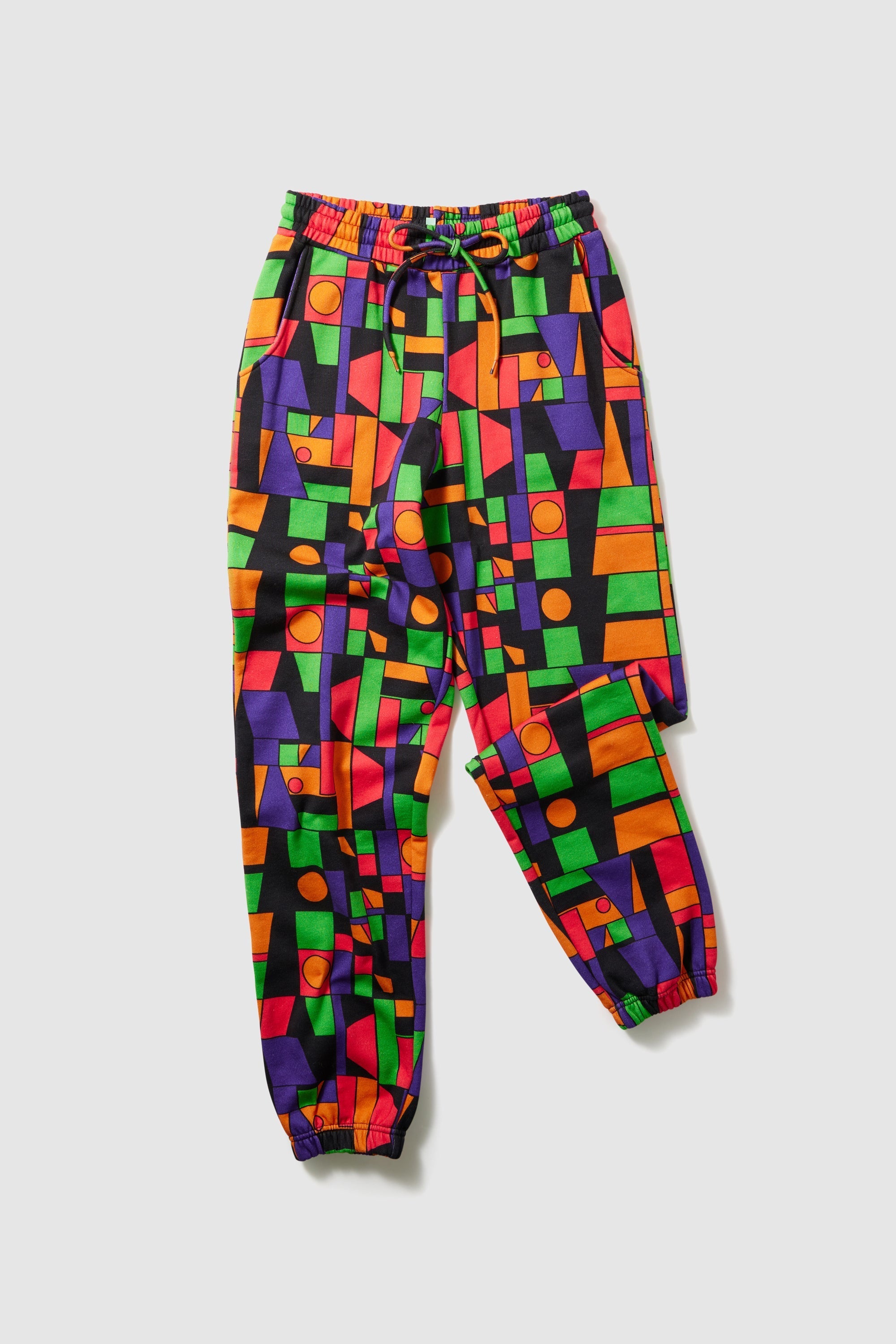 Pantalon Kiara En Molleton Imprimé Fréquences