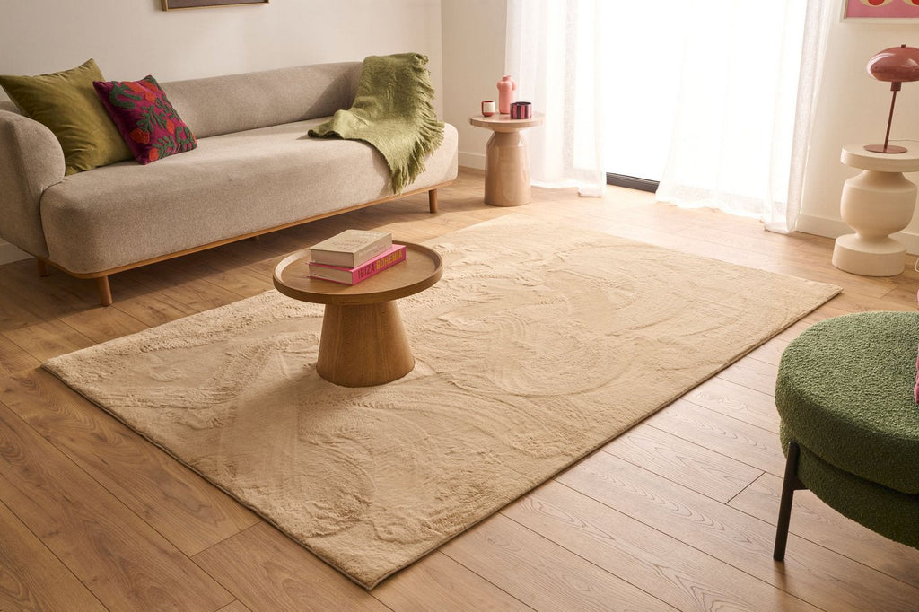 Nube - Tapis D'Intérieur - Polyester - Beige