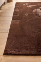 Nube - Tapis D'Intérieur - Polyester - Marron