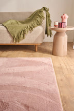 Nube - Tapis D'Intérieur - Polyester - Rose