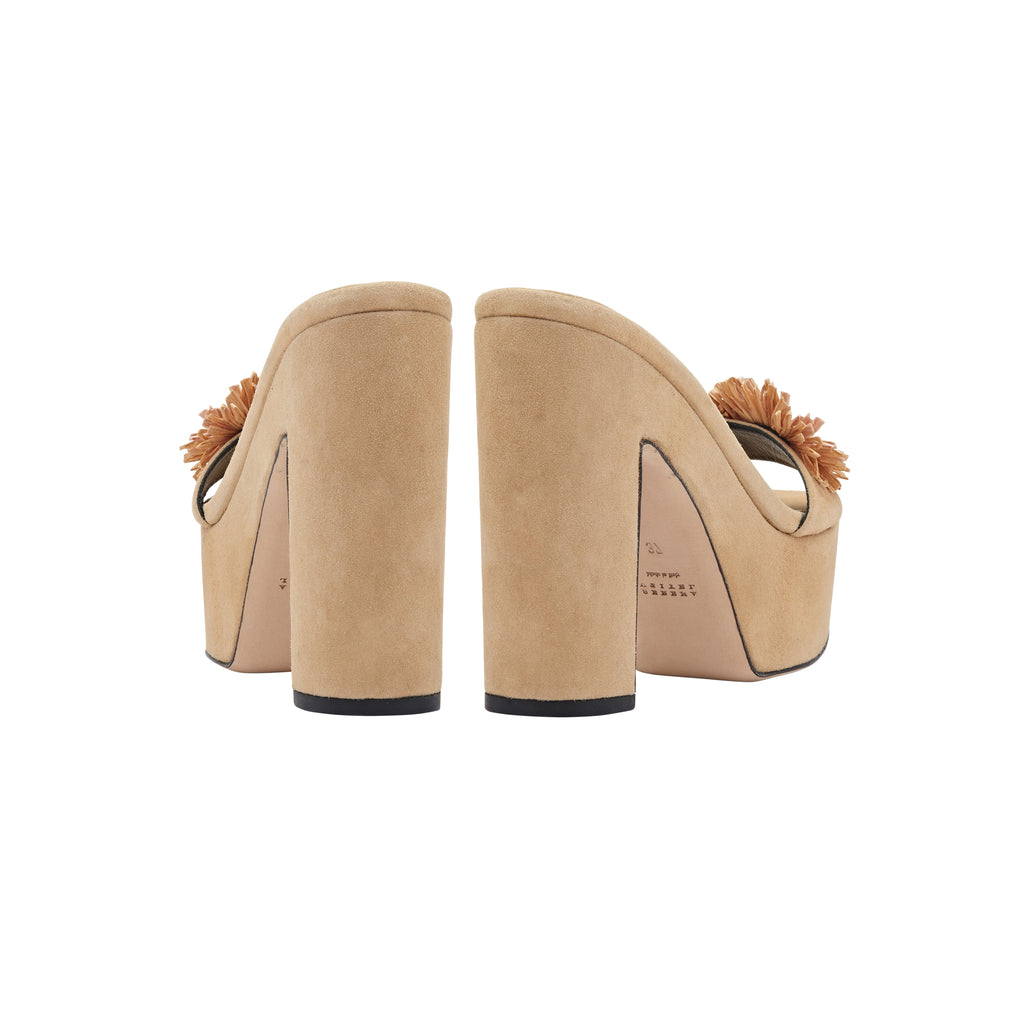 Narcissa Sand Platform Sandal