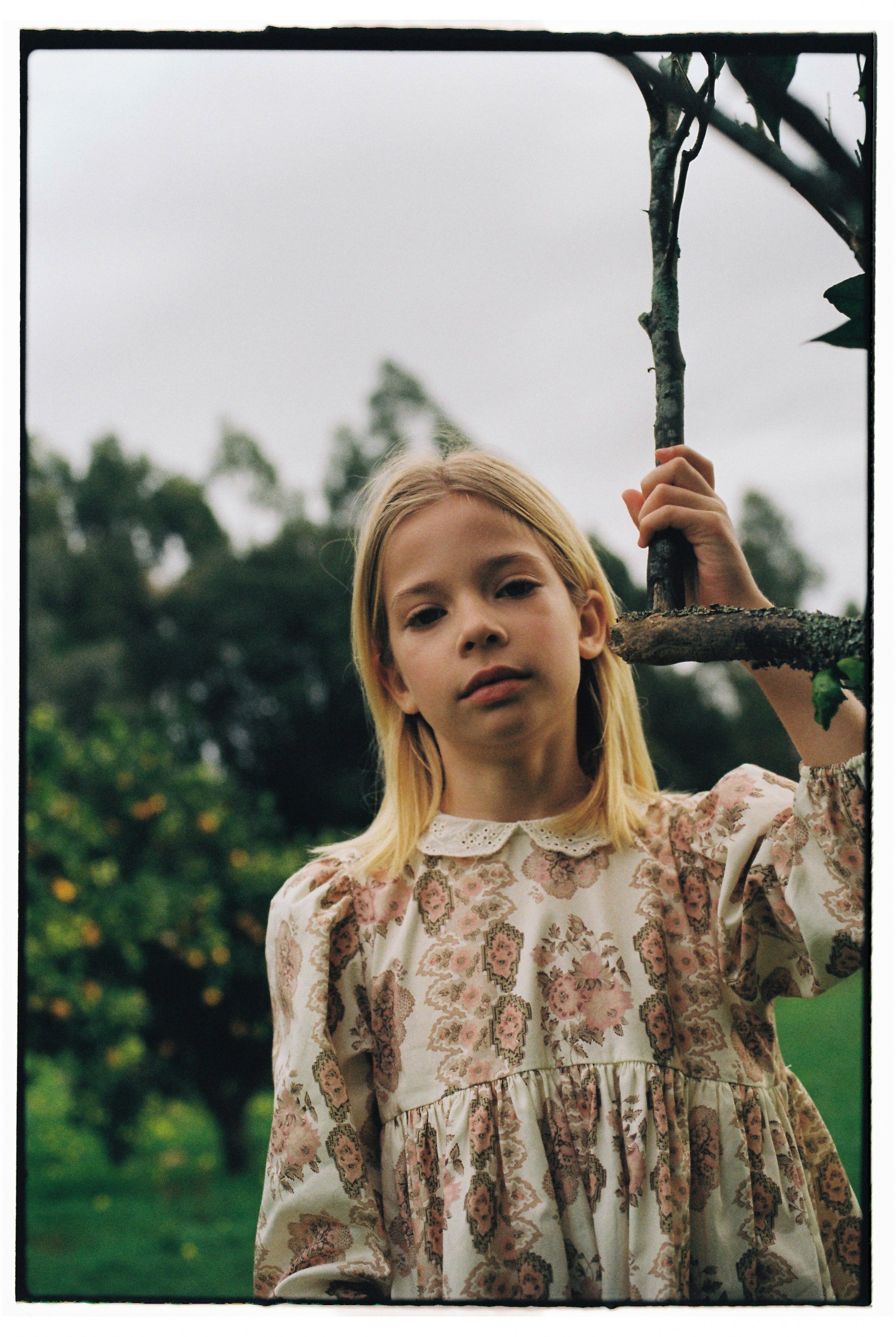 Robe Darja À Tapisserie Florale - Enfant