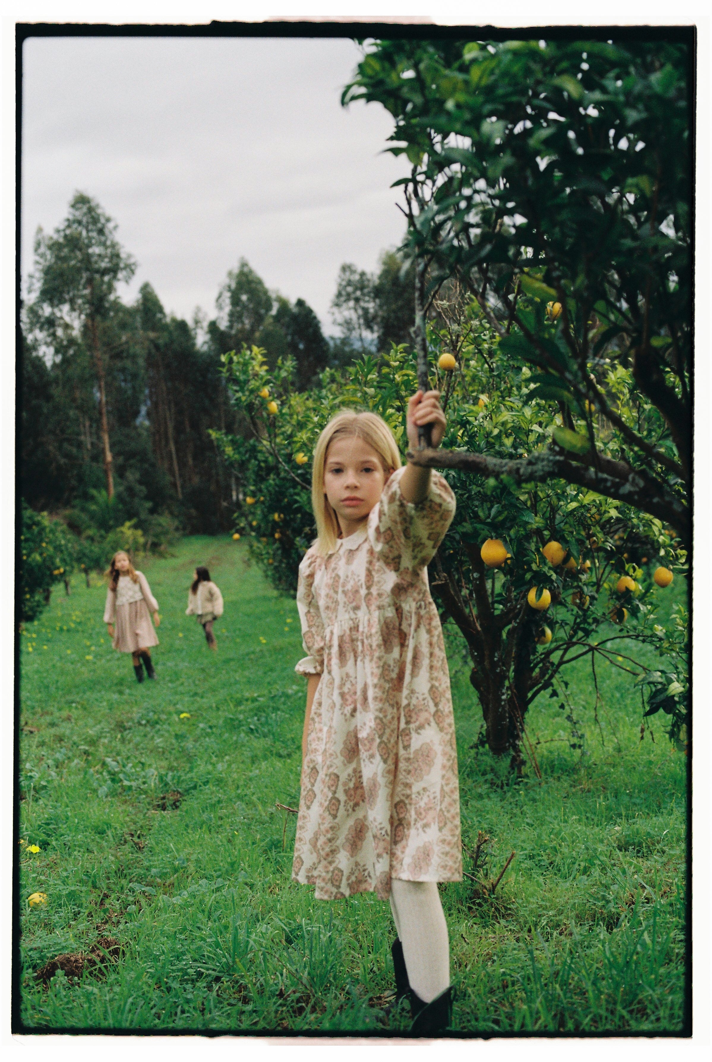 Robe Darja À Tapisserie Florale - Enfant