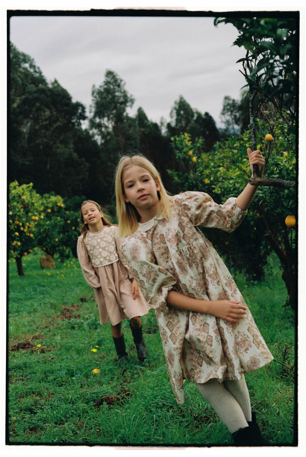 Robe Darja À Tapisserie Florale - Enfant
