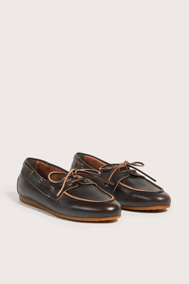 Mocassins Abby - Marron Desgastado